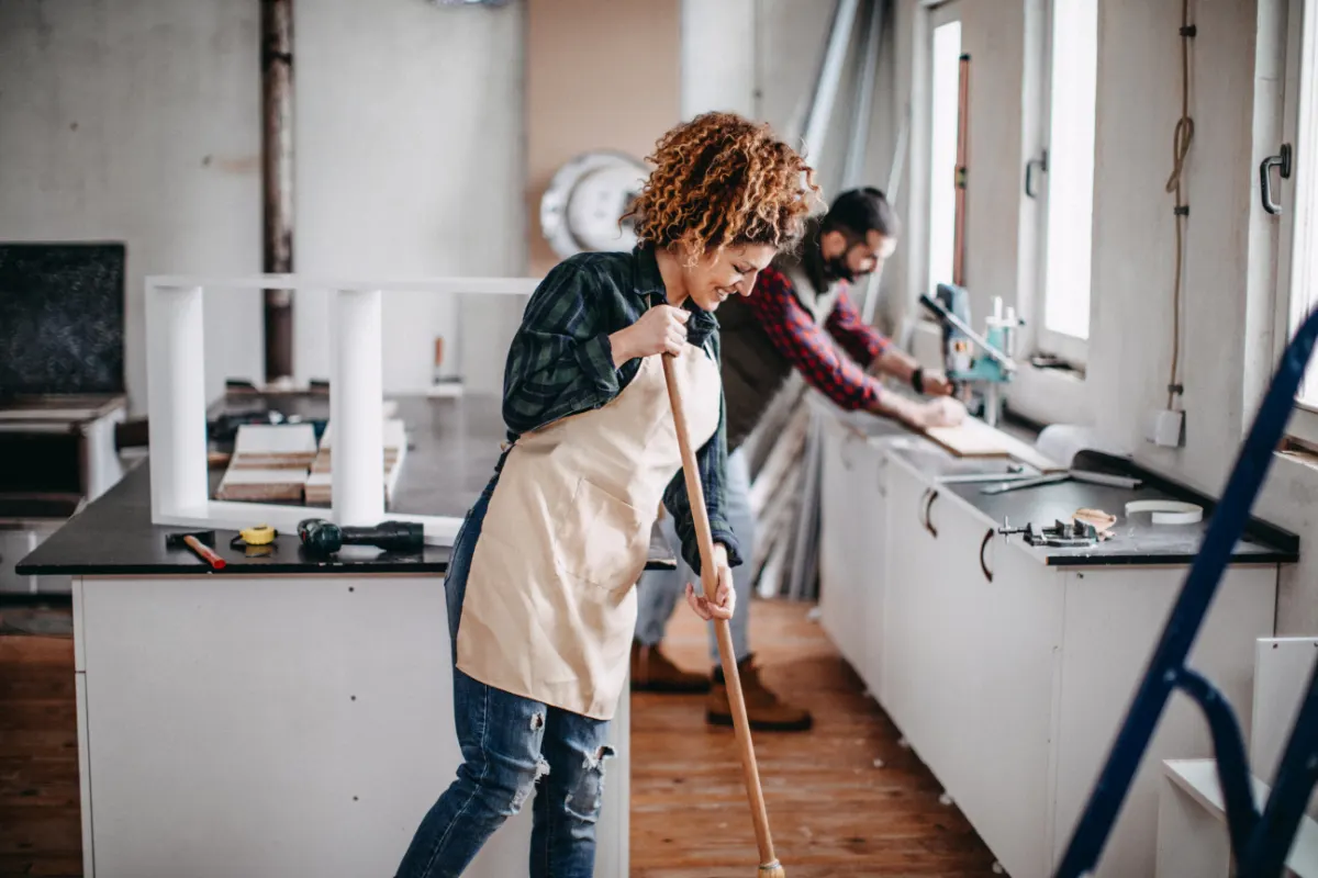 Builders and sparkle cleans